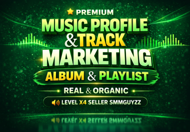 Playlist OR Artist Profile Users Promotion Cheapest and High Quality
