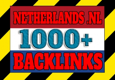 1000+ Netherlands based domains NL backlinks