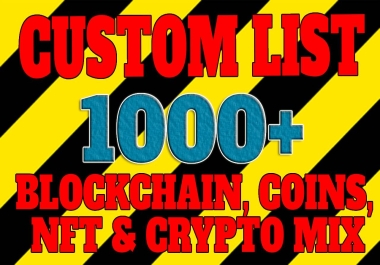 1000+ Blockchain and crypto backlinks
