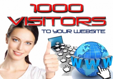 INSTANT 1000 VISITORS TO YOUR WEBSITE