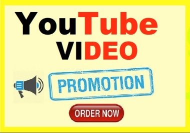 Organic YouTube Video Promotion Real User Audience