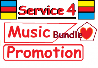 Service 4 music promotion you will get within 24 hours