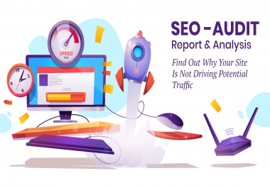 SEO audit,  report,  and analysis