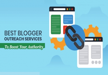 High DA contextual SEO backlinks through blogger outreach