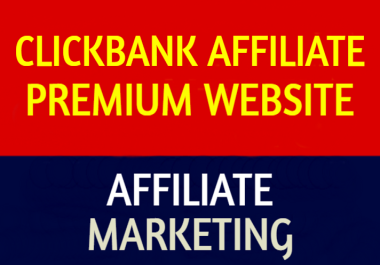 Clickbank Affiliate Website To Make Passive Income,  Earn Money Online