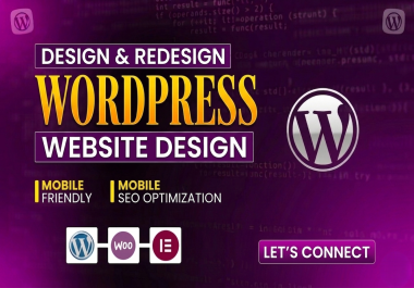 I will design, redesign business wordpress website as divi or elementor expert