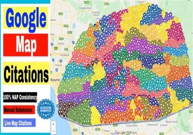 I Will Create Manually 7,000 Google Map Points Citations for GMB ranking and local SEO