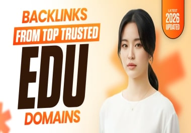 Safe Organic Ranking EDU Booster & HIGH Authority Foundation Campaign High Trust Links - White Hat