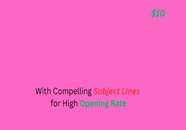 write EFFECTIVE marketing email copy