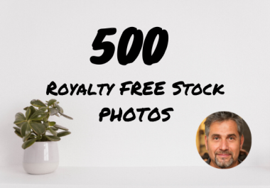 500 High Quality Royalty FREE stock images of ANY topic