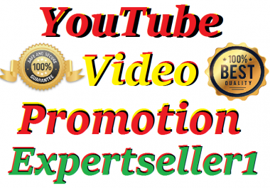 Get Package YouTube Video Promotion Social Media Marketing