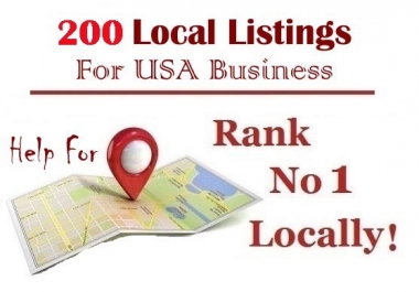 do 30 local Listings for USA Local Business ranking
