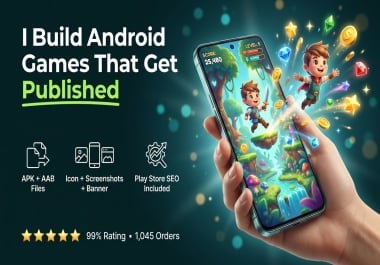 Build an Android Game AAB Ready to Publish on Google Console Apps Store