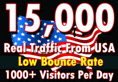 I will drive Safe USA Website Traffic 15000 Visitors