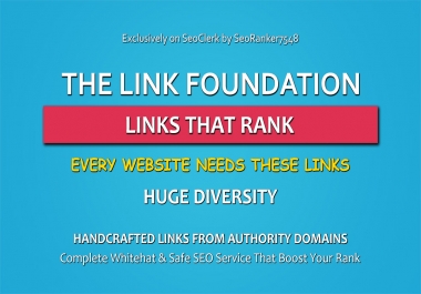 The Link Foundation - Complete Whitehat Authority Link Building Service