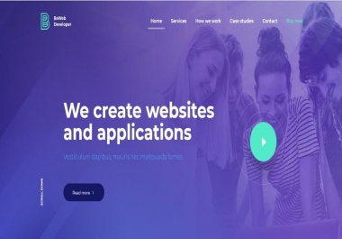 i will make a website Of your choice for