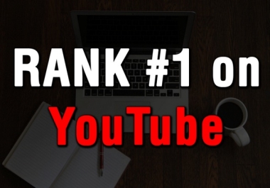 YOUTUBE RANKING - RANK YOUR VIDEO TO PAGE 1 YOUTUBE - NOBODY RANKS BETTER