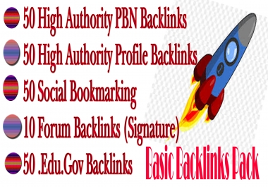 Get Rank your site with Powerfully Basic SEO Package with fast delivery
