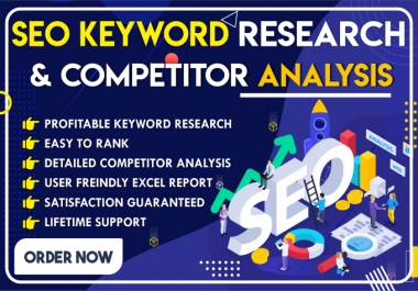 I will do advanced SEO keyword research