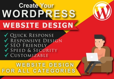 I will design and develop clean and modern business website + SEO
