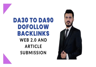 Get 10 Web 2.0 High Pr Dofollow Backlinks Manual Link Building
