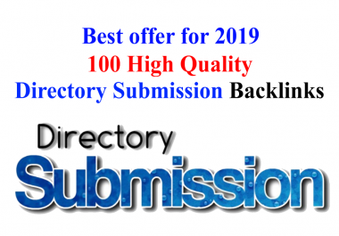 High Quality 100 Directory Submission within 24 Hours