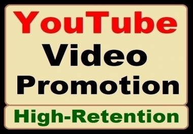 YouTube Video Organic Boost High Quality Marketing