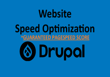 Drupal website speed optimization