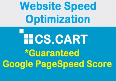 Speed optimization cs cart website
