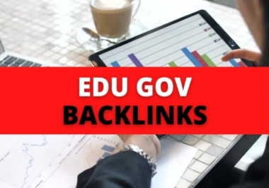 I will provide 50 edu gov profile backlinks manually