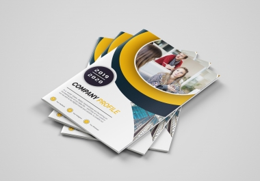 Design Business Brochure,  Company Profile Or Annual Report