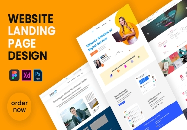 Modern Website Ui/Ux or Landing Page Design