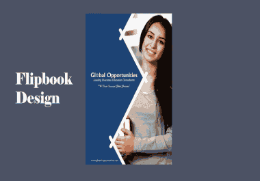 Design Outstanding Flipbook,  Profile or Report