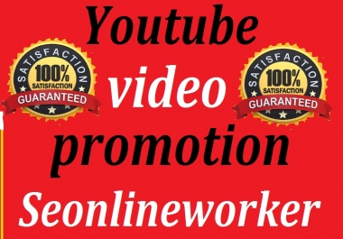 Supper offer YouTube Promotion Package All In One Service Instantly