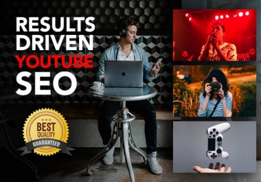 We will be your youtube video SEO specialist