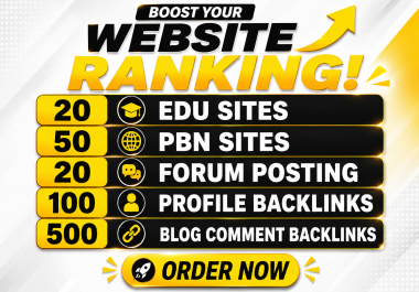 Dominate your website ranking with our powerful backlinks strategy