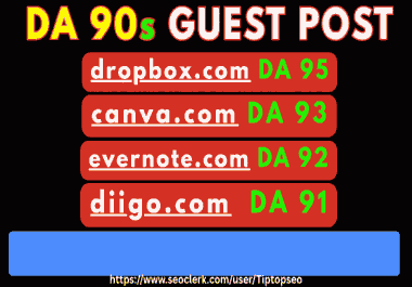 I will Skyrocket Your Rankings with DA 90+ Guest Post Backlinks