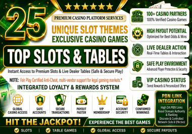 Dominate your website ranking with powerful pbn gaming/casino/slot/lottery-based domain backlinks