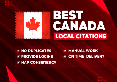 we will do 60 best canada local citations
