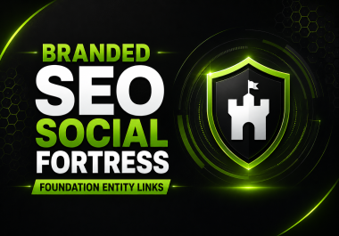 I will build a Branded Entity Fortress with 50 Authority Links