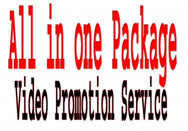 Rank with High Quality YouTube Video Promotion Package