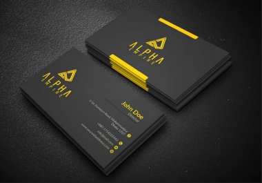I will design stunning business cards within 48 hours