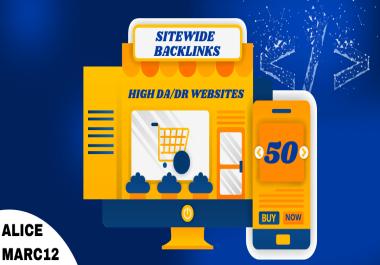 Rank with 50 Sidebar & footer Homepage PBN backlinks on High DA/DR Websites