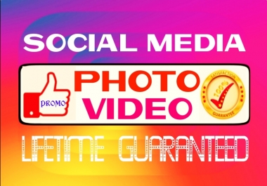 Add high quality organic social picture or video Boost