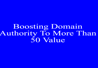 I Will Boost Your Website Domain Authority To More Than 50 Value