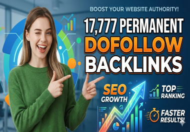 Pro SEO Link Building 17,777 Permanent Dofollow Backlinks + Full Report