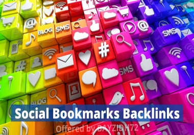 I Will Make 123+ Social Bookmarks SEO Backlinks Submission
