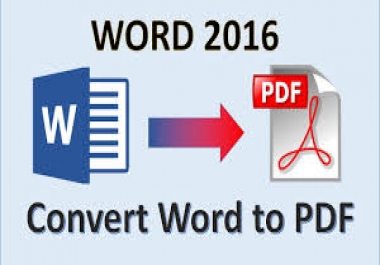 Convert your PDF to MS Word/Excel/ Handwritten Data