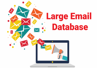 We Will Collect Targeted And Niche Based Clean Email Address Lists 2021