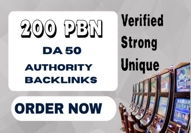 PBN BOOSTER - I will create 200 Authoritative Domain PBN Post to Rank FAST - (DA 50+ To DA 80)